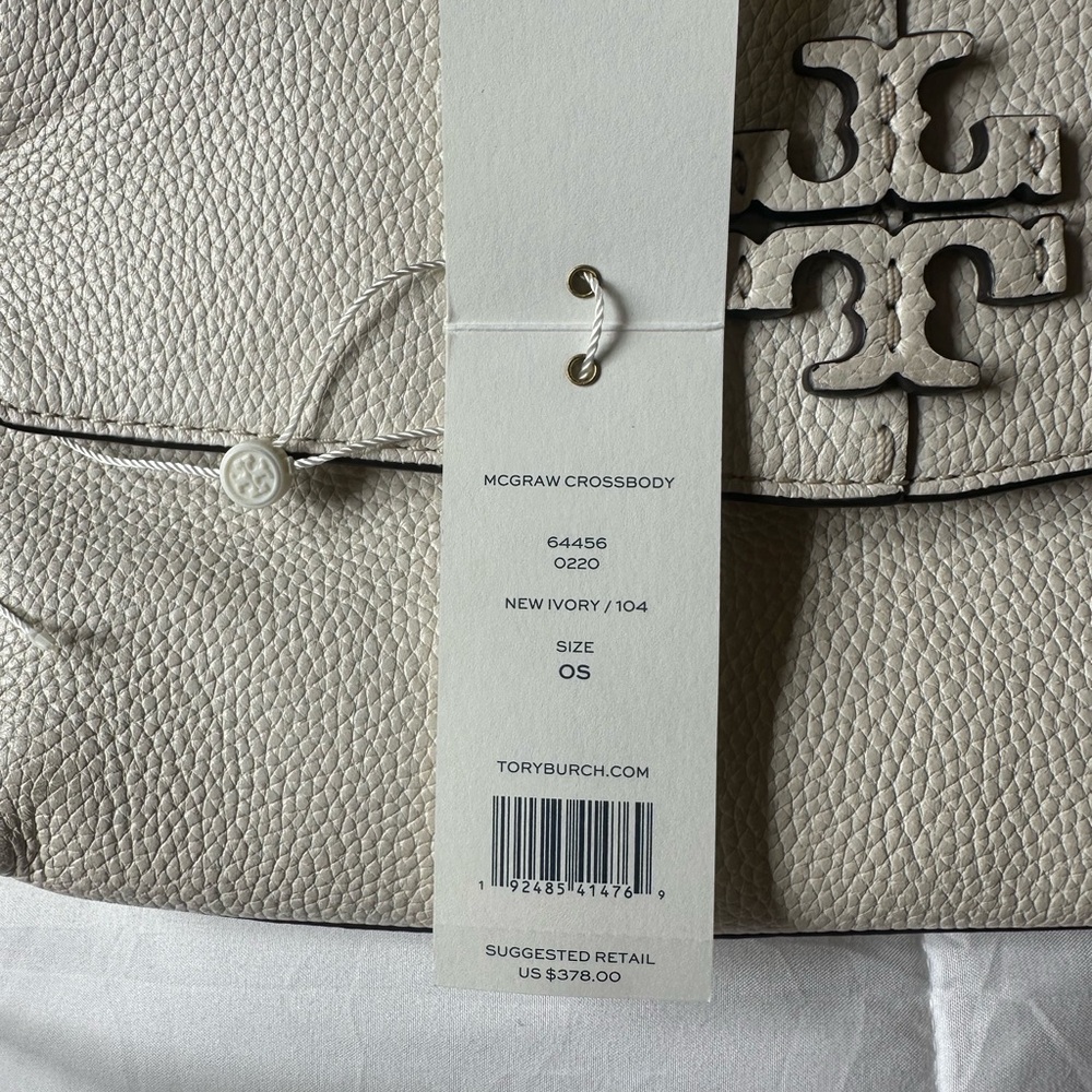 Tory Burch McGraw Crossbody in Cream - Picture 5 of 8